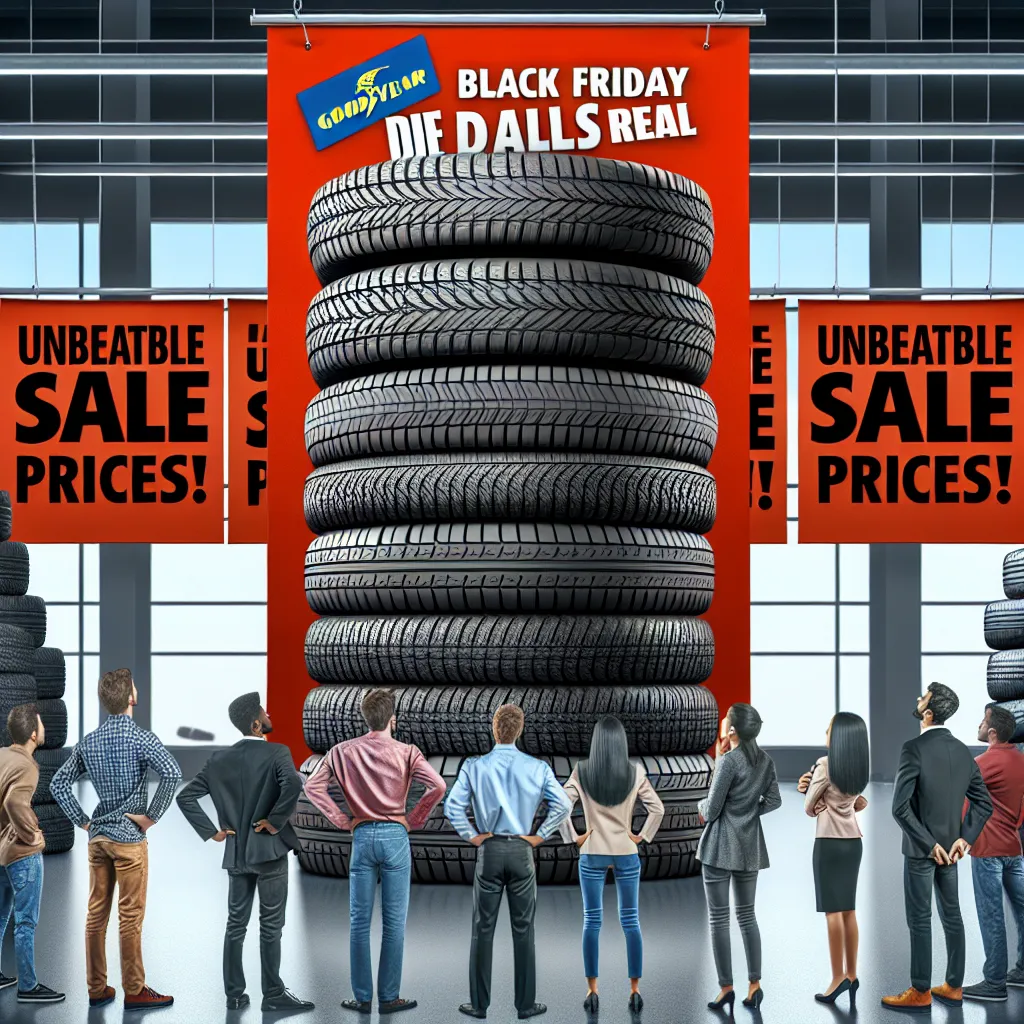 Black Friday Deals: Goodyear Tires for Unbeatable Prices