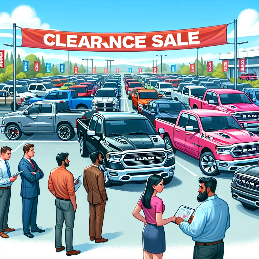 Jenks Dealerships Selling Ram 1500 On Clearance Sale