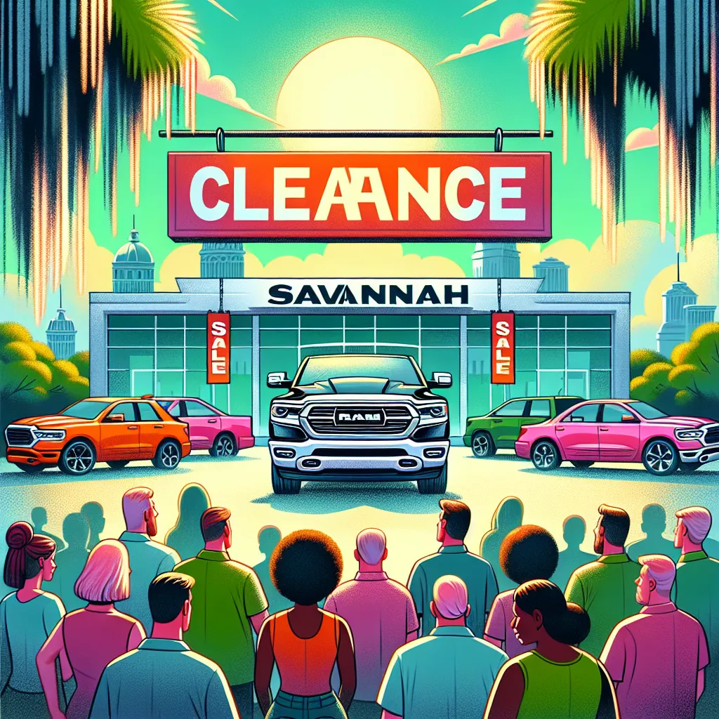 Savannah Dealerships Selling Ram 1500 On Clearance Sale