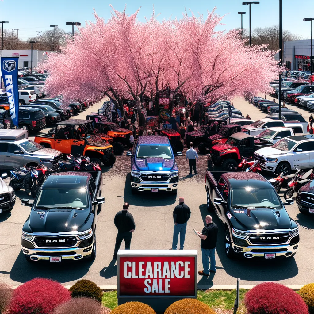 Spring Dealerships Selling Ram 1500 On Clearance Sale