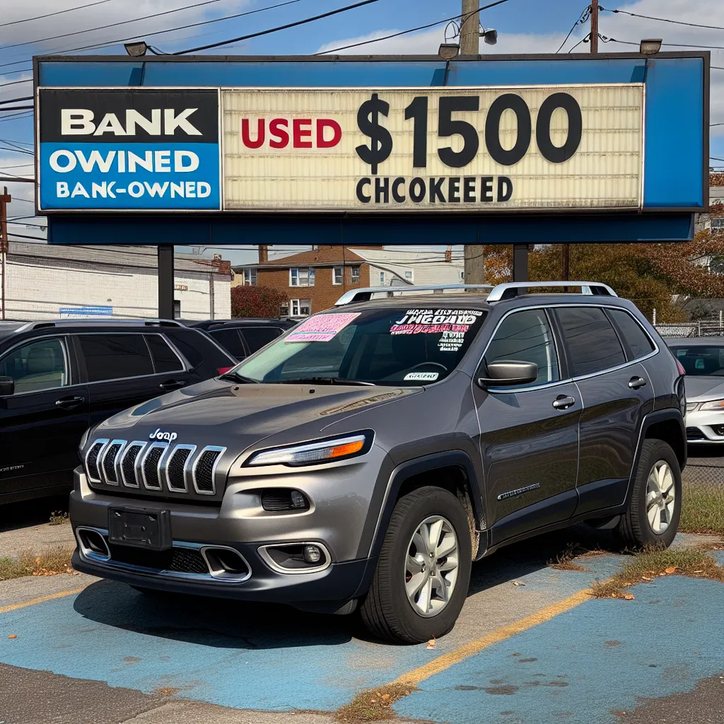 2022 Bankowned $1500 Jeep Cherokee For Sale Near Me In Flushing