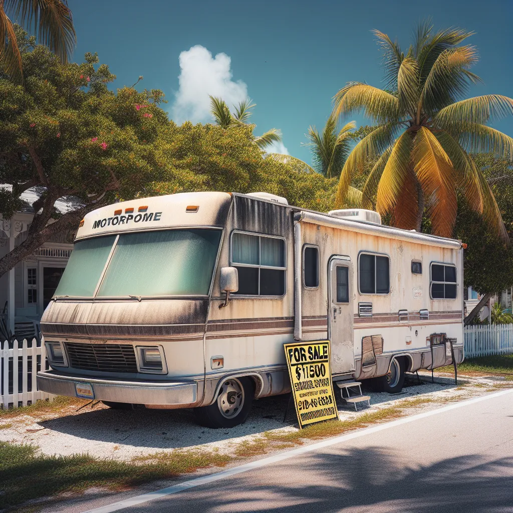 Repossessed $1500 Motorhome RV For Sale Near You In Summerland Key