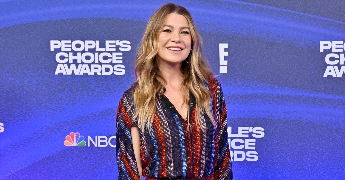 Ellen Pompeo at the 2022 People's Choice Awards