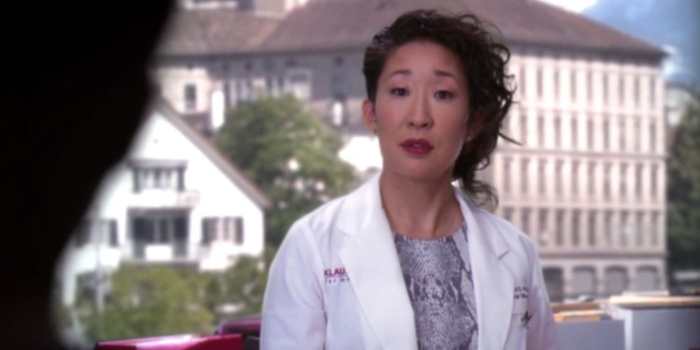 Sandra Oh as Cristina Yang in Grey's Anatomy, in Switzerland